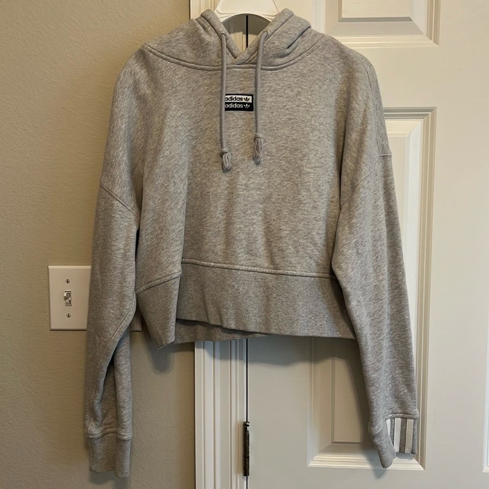 adidas cropped hoodie